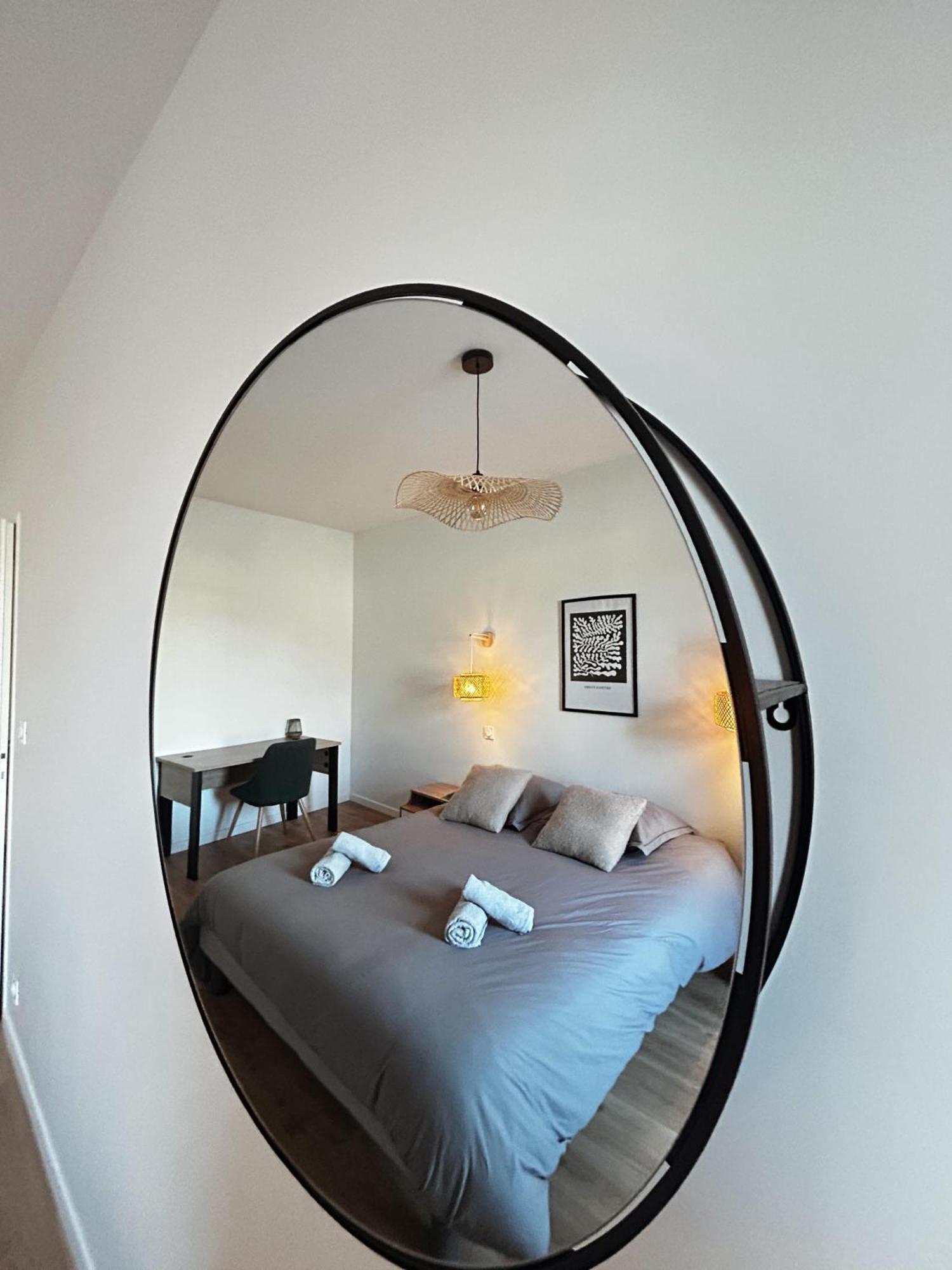 Le Paisiblement Votre 2 Ch, Terrasse, Clim, Park Apartment Montauban Ngoại thất bức ảnh